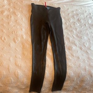 Spanx Faux Leather Leggings S